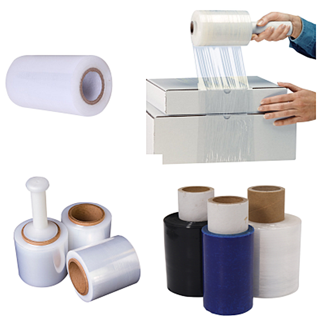 Manuel Palet Pe Streç Sarma Shrink Film Rulo 500mm 80 Gauge 20 Mikron 5