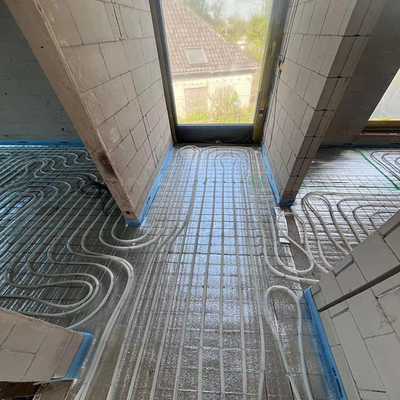 VMPET/Al Foil Roll For Floor Heat Reflective Film Yapı için Kompozit Film