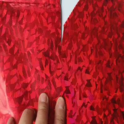 Profesyonel 180mic Pvc Lazer / Holografik Film İhracatçısı, Özel Lazer Evcil hayvan ve Pvc Metallized Lazer Ürünü kabul