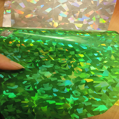 Profesyonel 180mic Pvc Lazer / Holografik Film İhracatçısı, Özel Lazer Evcil hayvan ve Pvc Metallized Lazer Ürünü kabul