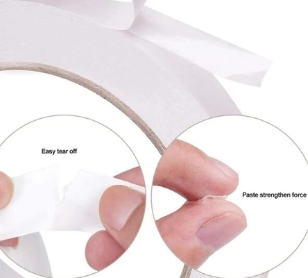 Solvent Base / Hot Melt Double Side Paper Embroidery Tape With Hot Melt / Solvent (Sıcak Erimiş / Solvent) Solvent Basit / Sıcak Erimiş / Solvent (Sıcak Erimiş / Solvent)