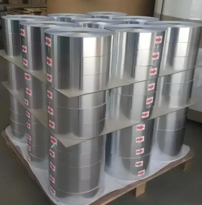 Parlak Gümüş Altın Metalleştirilmiş Kompozit Kağıt Sigara Kutusu için Alüminyum Plating Kağıt