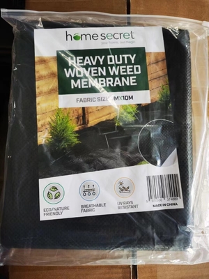 Rol Siyah Dikiş Toprak Kapak Ot Kontrolü Membran Anti Ot Dikiş Kumaş Fabrika Tedarik 80GSM 90GSM 100GSM