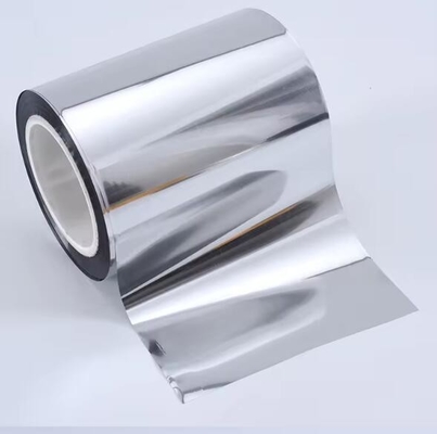 Özel Gümüş / ColorVmpet 12 Mikron AL PET Laminasyon Film Ruloları Yılan Paketleme için