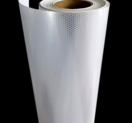 Honeycomb Dikişsiz Fotoğraf Reklam Sınıfı Trafik İşareti Harfleri Yapışkan Yansıtıcı Film