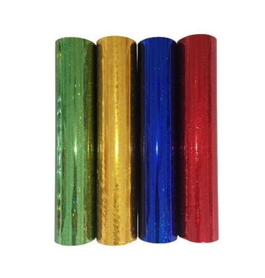 Parlak Polyester Altın Alüminize Film, PET Altın Film Artcraft Ve Kağıt Laminated