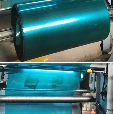 Şeffaf PVC Twist Film, Şekerlik Sarma için Gökkuşağı Filmi, Twist Film Candy Packaging Film Iridescent Film