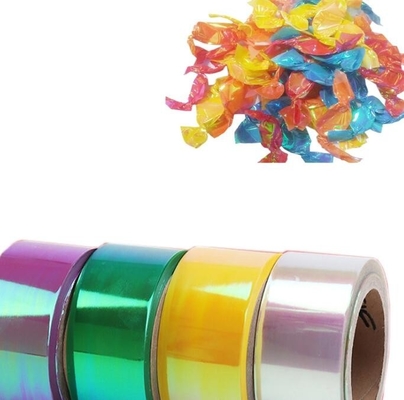Metallized PVC Film Pet Twist Film For Candy Packing, Metallic Candy Toffee Packaging Film (Metalizasyonlu PVC Film) Şekerleme Paketleme için Pet Twist Film, Metallik Şekerleme Toffee Paketleme Filmi