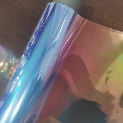 Dekorasyon ve baskı için renkli PVC ambalaj filmi Laminated, katı PVC Twist Film