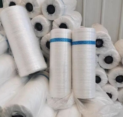 Bakire HDPE Tarım Silaj Bale Sarma Ağı, Yuvarlak Bale Besleyici Ağı Haylage Bale Warp Ağı