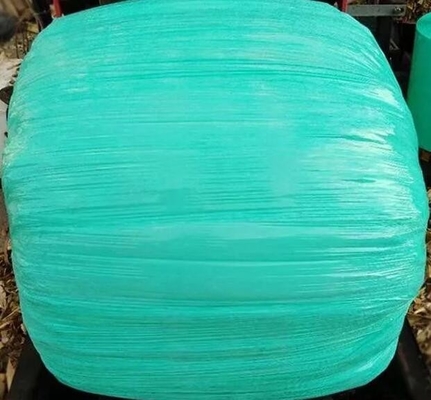PE Plastik Siyah Beyaz Yeşil Silaj Sarma Filmi Tarımsal Yuvarlak ve Kare Sarma Baler için