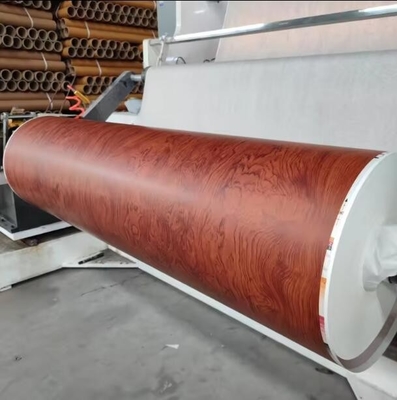 PU Boyalı Parlak Ahşap Taneler MDF kartonu için Laminated Kağıt Mobilya dekorasyonu