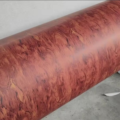 PU Boyalı Parlak Ahşap Taneler MDF kartonu için Laminated Kağıt Mobilya dekorasyonu