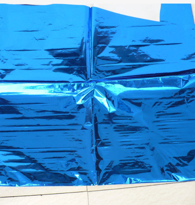 Altın Metallized Film Kırmızı Renk Metallized Pet Termal Lamine Film Kağıt Lamine için