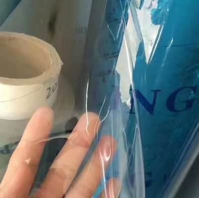 Tedarik PVC Yumuşak Şeffaf Film Renkli PVC Dondurulmuş Renkli Parlak PVC Film