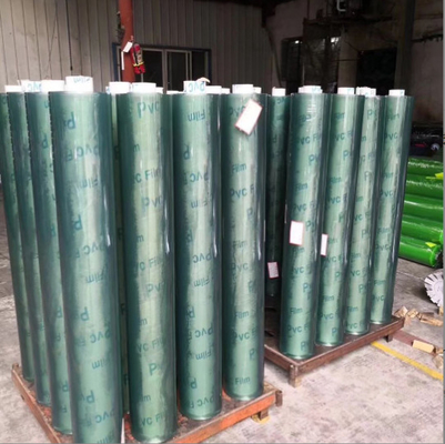 Tedarik PVC Yumuşak Şeffaf Film Renkli PVC Dondurulmuş Renkli Parlak PVC Film