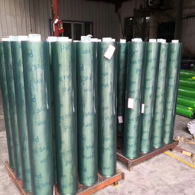 Tedarik PVC Yumuşak Şeffaf Film Renkli PVC Dondurulmuş Renkli Parlak PVC Film