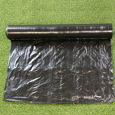 Gümüş Siyah Tarım için 25um/30um/35um UV Mulch Plastik Filmi