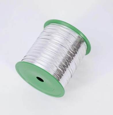Ekmek ve hediye için 8cm Metal Spool Altın Twist Kravat