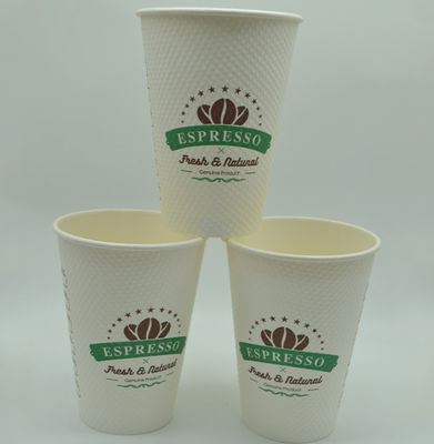 12oz 9g FDA Kahve İzoleli Süt Çay Mısır Tahıl Tek Kullanımlık Kağıt Bardak