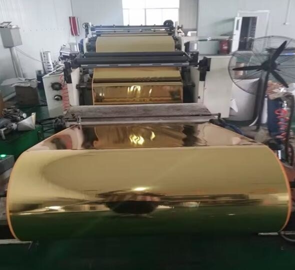 250GSM Sanat El Kağıdı 50*70 Cm Ayna Kağıdı Karton Özel Kalınlık Ve Boyut Laminasyonlu Gümüş / Altın Metal Kağıt