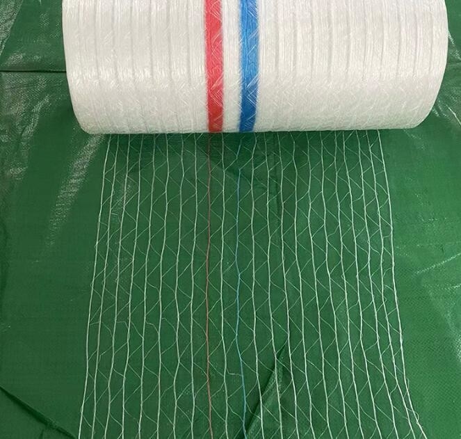 Çiftlik için silaj balonları sarma ağı Tarım Plastik HDPE Yüksek Kaliteli Çim Paketleme Ağı
