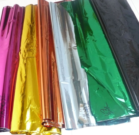 Renkli Metallenmiş Propilen Film / Yansıtıcı Mylar Alüminyumlu CPP Film