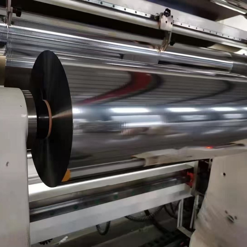 Sıcaklık Döşeme Güçlü CPP Alüminyum Plasting Film Instant erişte, patates cipsi, bisküvi poşeti