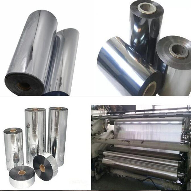 High-glossy food-grade CPP aluminized film, in stock. Suitable for storing tea leaves, nuts, and dried goods.